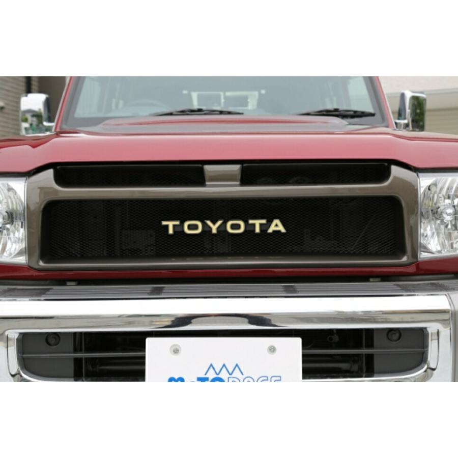 TOYOTA 再販ランドクルーザー70 GRJ76K.79 フロントグリル