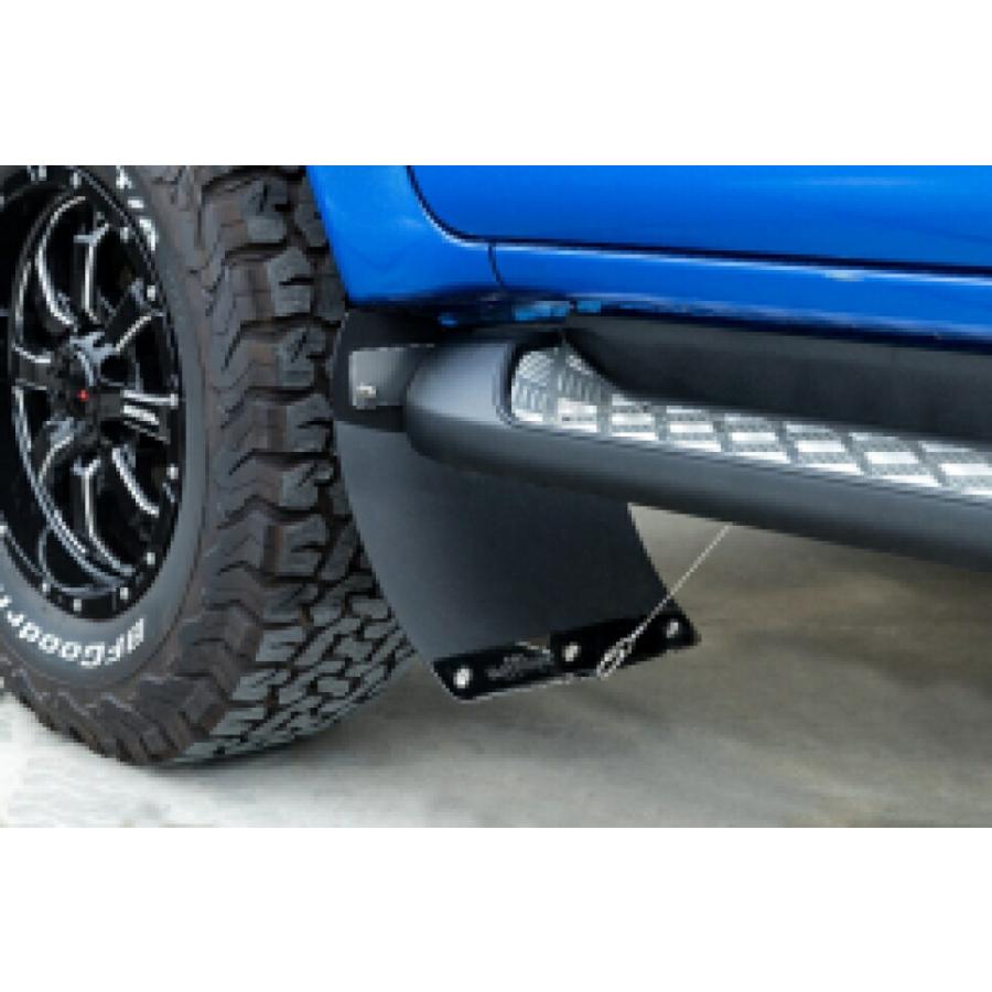 MOTORAGE モトレージ マッドフラップ 赤 フロント用 TOYOTA 