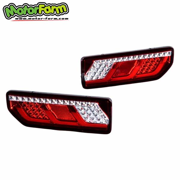 モーターファーム トリチューブ LED テールランプ クリアRチューブ 
