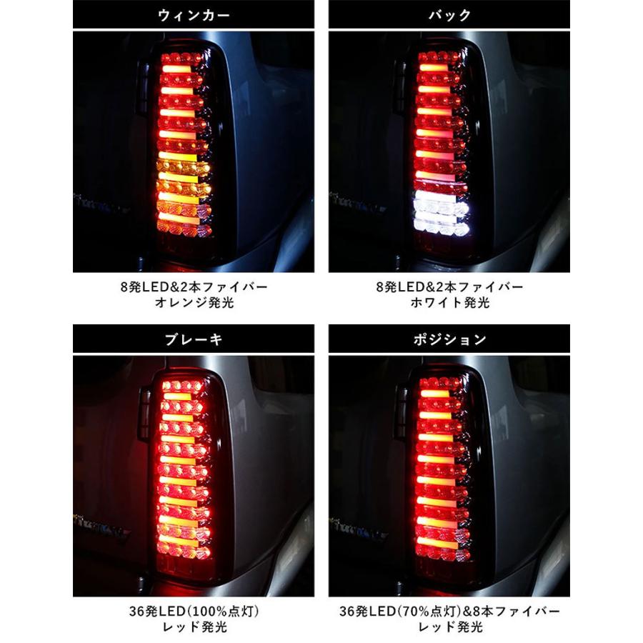 jb23 ジムニー テール左右セット スズキ ジムニー JB23 JB33 JB43 テールランプガード 左右セット