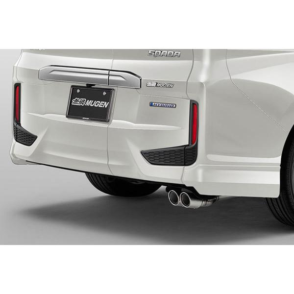 ステップワゴンRP 無限リアアンダースポイラー モダンスティールメタリック