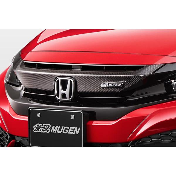 無限（MUGEN） カーボンフロントグリルガーニッシュ シビック FK7 2017