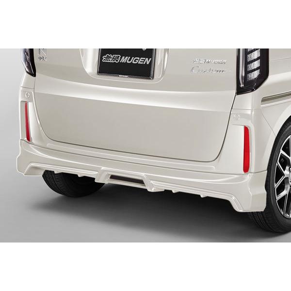 無限（MUGEN） リアアンダースポイラー プラチナホワイト・パール N