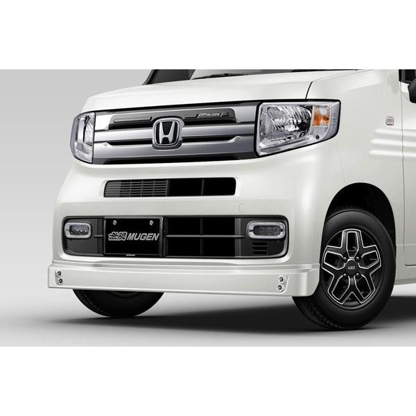 無限（MUGEN） フロントアンダースポイラー 未塗装 N-VAN JJ1 JJ2 2018