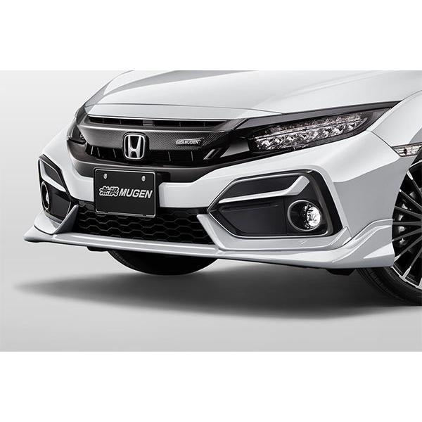 無限（MUGEN） フロントアンダースポイラー プラチナホワイト・パール