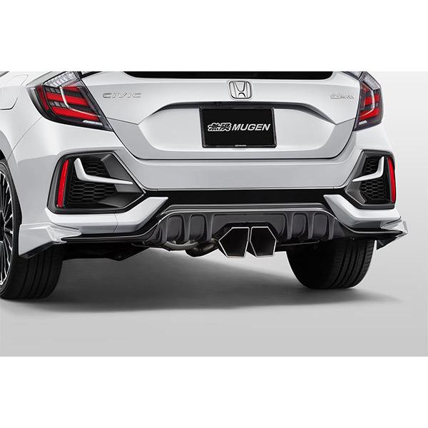 無限（MUGEN） リアアンダースポイラー 未塗装 シビック FK7 2020/1