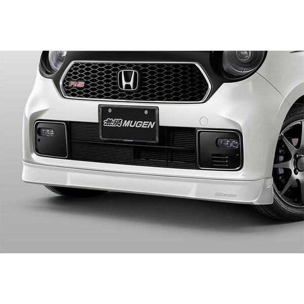 MUGEN 無限 フロントアンダースポイラー プラチナホワイト・パール N 