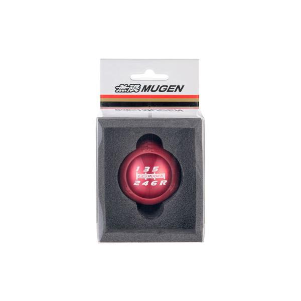無限（MUGEN） レザーシフトノブ レッド N-ONE JG3 2020/11〜2022/8