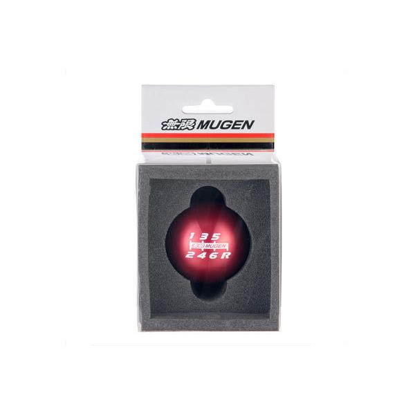 MUGEN正規品 レッド シフトノブ アルミ製　6MT 無限（MUGEN） シフトノブ レッド シビック FN2 2009/11〜2010/9