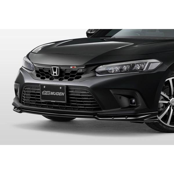 無限（MUGEN） フロントアンダースポイラー クリスタルブラック