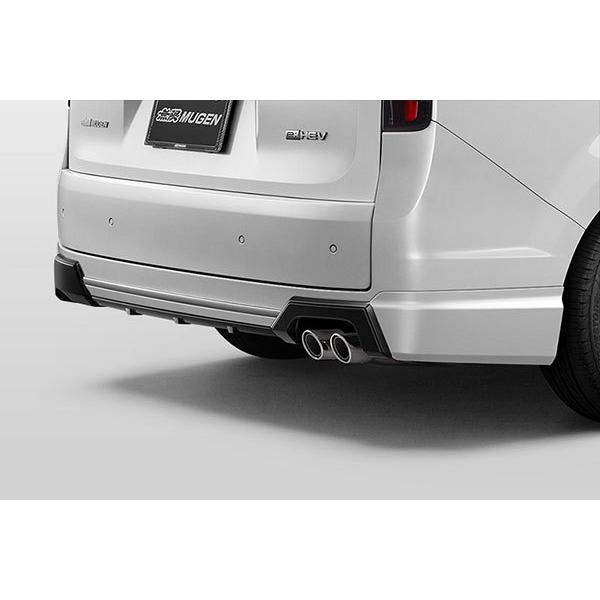 無限（MUGEN） リアアンダースポイラー 無限マフラー用 未塗装