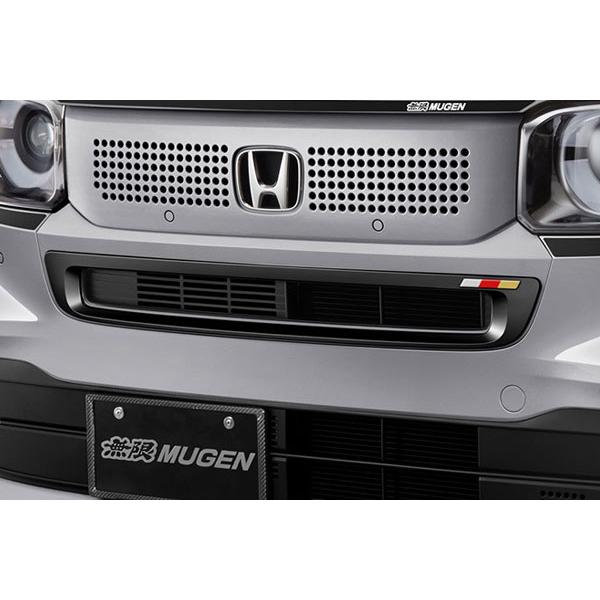 無限 MUGEN フロントグリルガーニッシュ クリスタルブラック