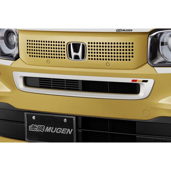 無限（MUGEN） フロントグリルガーニッシュ プラチナホワイト・パール