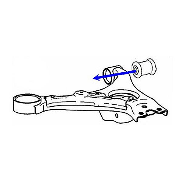 FD2 シビックTypeR フロントロアーアームセット 無限（MUGEN） フロントロアアームブッシュセット シビック FD2 2006/9