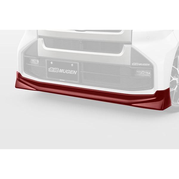 N-BOX jf5 フロントアンダースポイラー無限　ホワイトパール 無限（MUGEN） フロントアンダースポイラー プラチナホワイト・パール