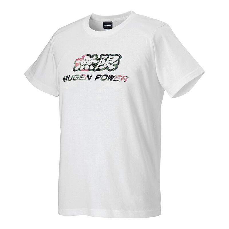 無限（MUGEN） ボタニカル Tシャツ ホワイト Mサイズ : オートクラフト