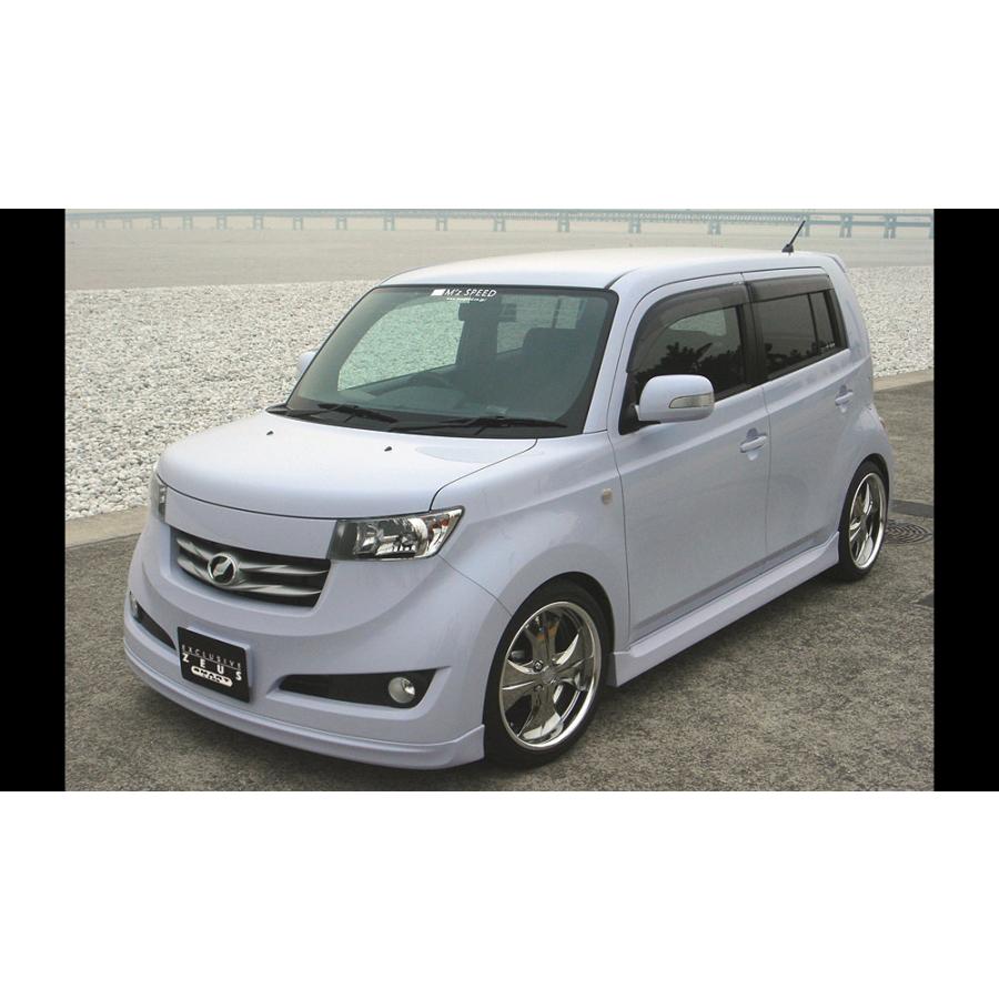 M'z speed フロントスポイラー M'z SPEED フロントハーフスポイラー 未塗装 FRP bB QNC20 QNC21 QNC25
