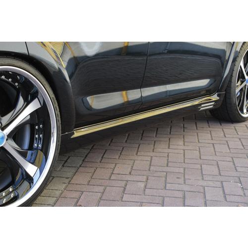 M'z SPEED サイドステップ 未塗装 FRP ヴァンガード GSA33W H19.8〜H22
