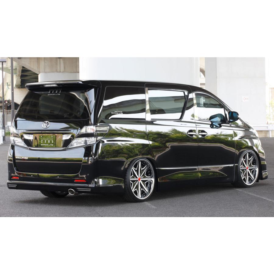 M'z SPEED リアアンダースポイラー(マフラー1本出し用) 未塗装 FRP