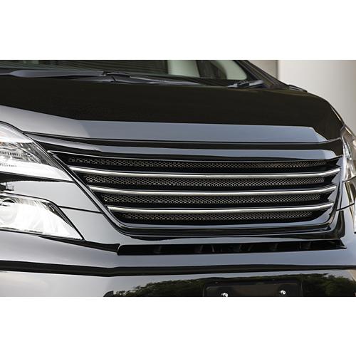 ヴェルファイア　20　後期　M'z SPEED フロントグリル　　エムズスピード ゼウス/エムズスピード｜ヴェルファイア エアロ/20系後期(Z/ZR