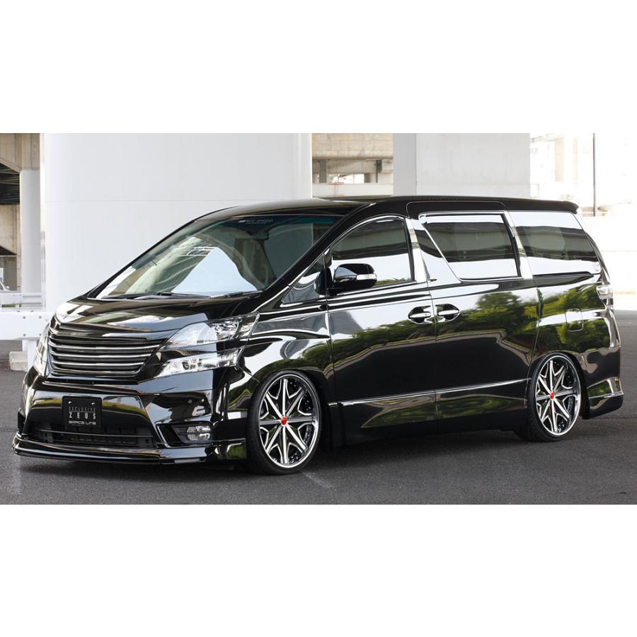 ヴェルファイア　20　後期　M'z SPEED フロントグリル　　エムズスピード M'z SPEED フロントグリル ブラック(202) FRP ヴェルファイア 20