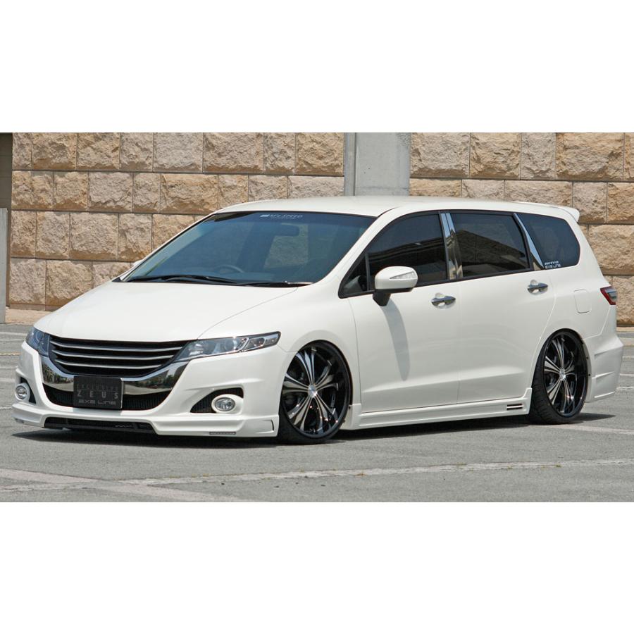 M'z SPEED フロントグリル 未塗装 FRP オデッセイ RB3 RB4 H20.11〜H25