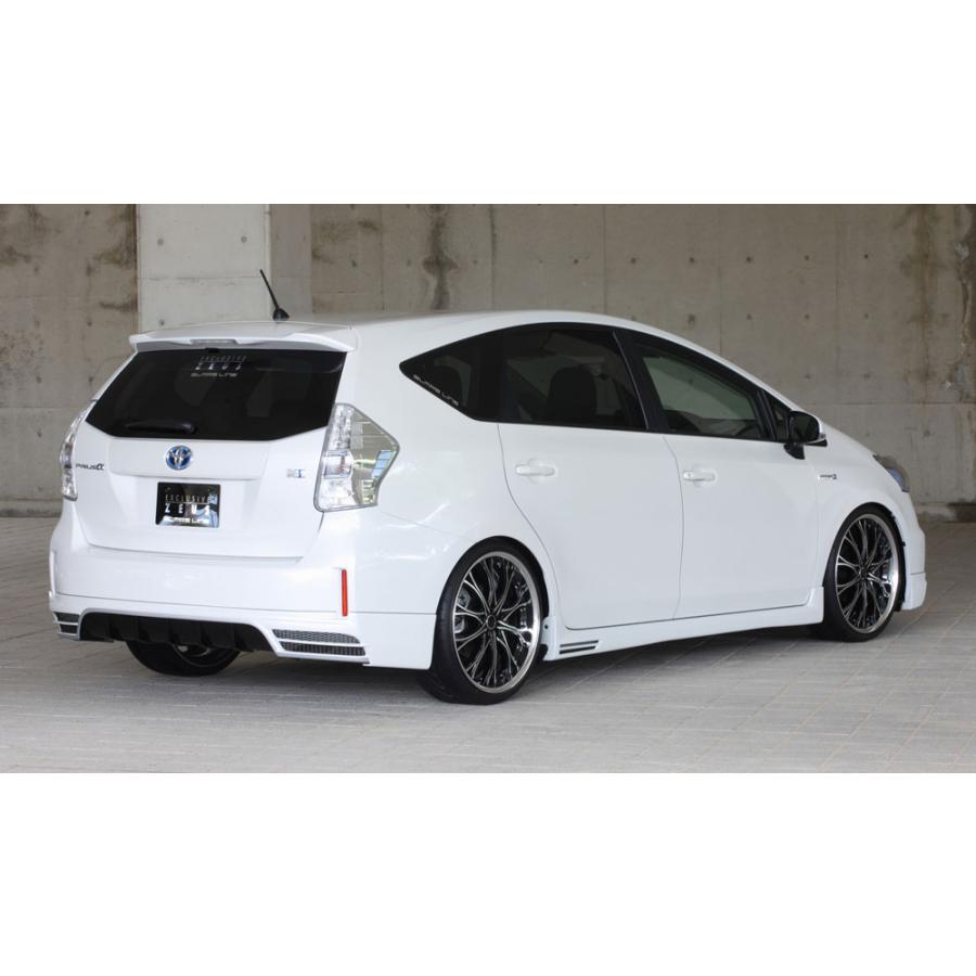 M'z SPEED 4点キット(マフラーレス用) ブラック (202) FRP プリウスα