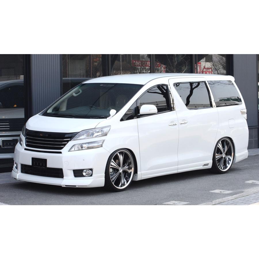 M'z SPEED フロントグリル 未塗装 ABS ヴェルファイアハイブリッド