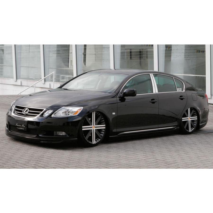 M'z SPEED 3点キット 未塗装 FRP レクサス GS350 GRS191 GRS196 H17.7