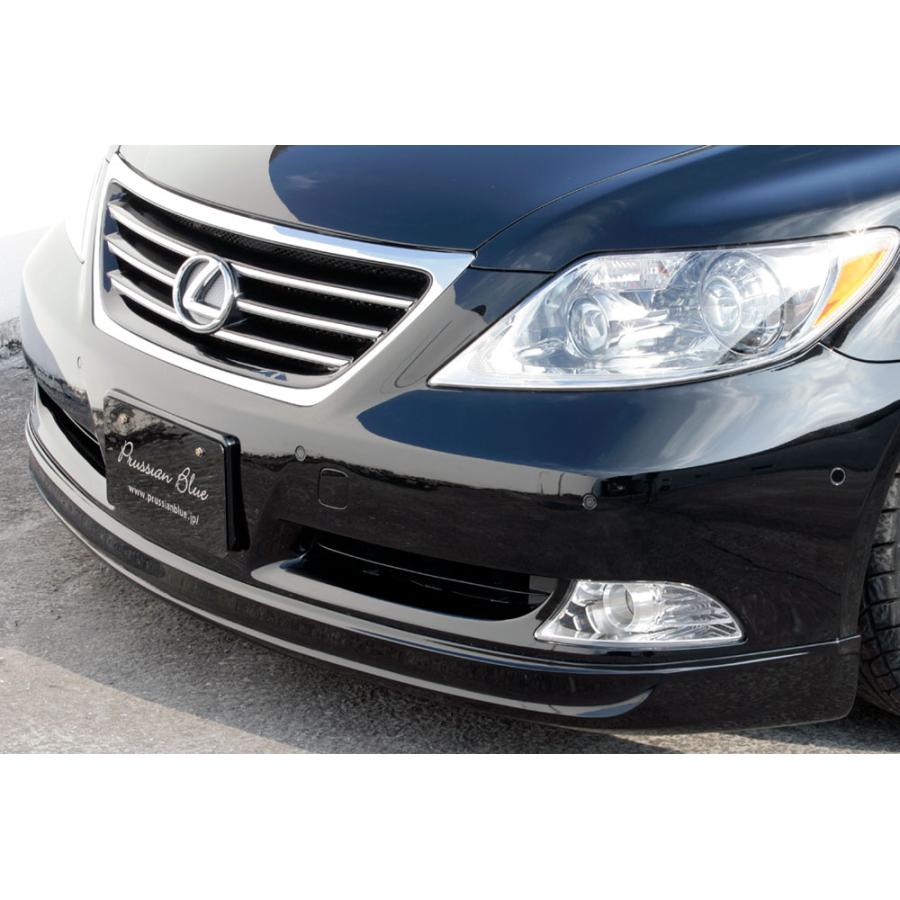 LS460 中期フロントハーフスポイラー TRD 希少？ M'z SPEED フロントハーフスポイラー 未塗装 FRP レクサス LS460 USF40