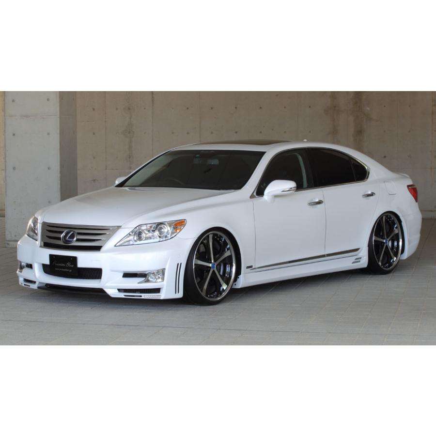 レクサス　ls600hl サイドステップ M'z SPEED サイドステップ 未塗装 FRP レクサス LS600hL UVF46 H21.9