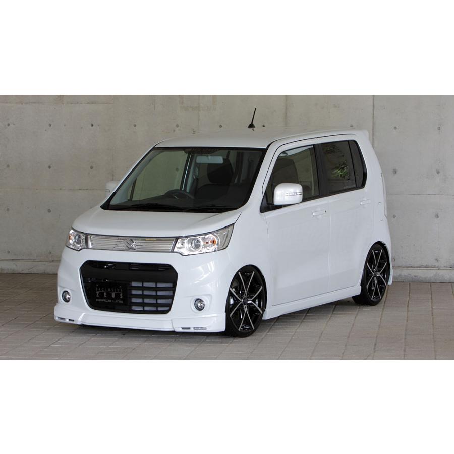 M'z SPEED 3点キット ブルーイッシュブラックパール (ZJ3) FRP ワゴンR