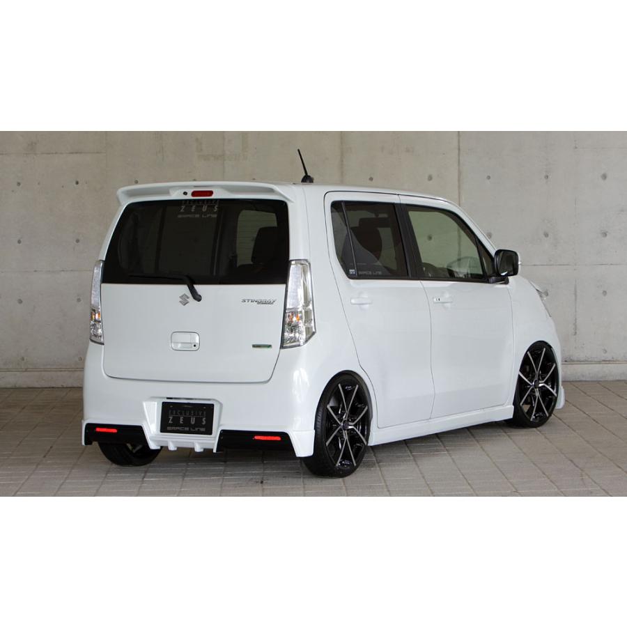 M'z SPEED 3点キット ブルーイッシュブラックパール (ZJ3) FRP ワゴンR