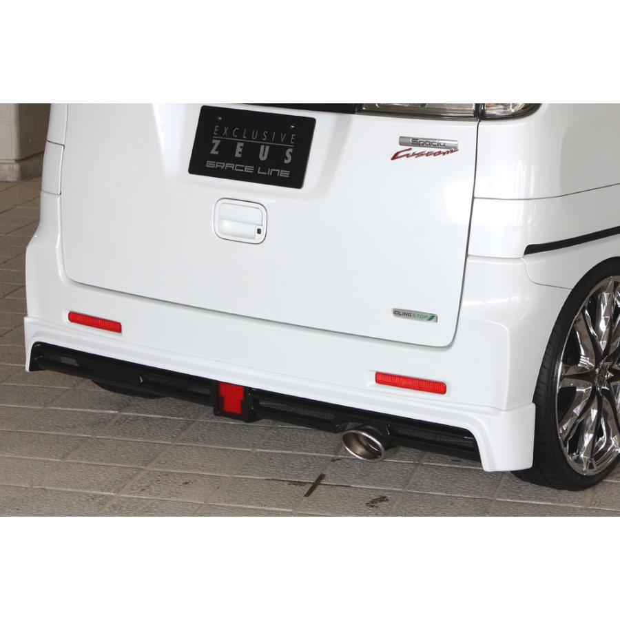 M'z SPEED リアアンダースポイラー 未塗装 FRP スペーシアカスタム