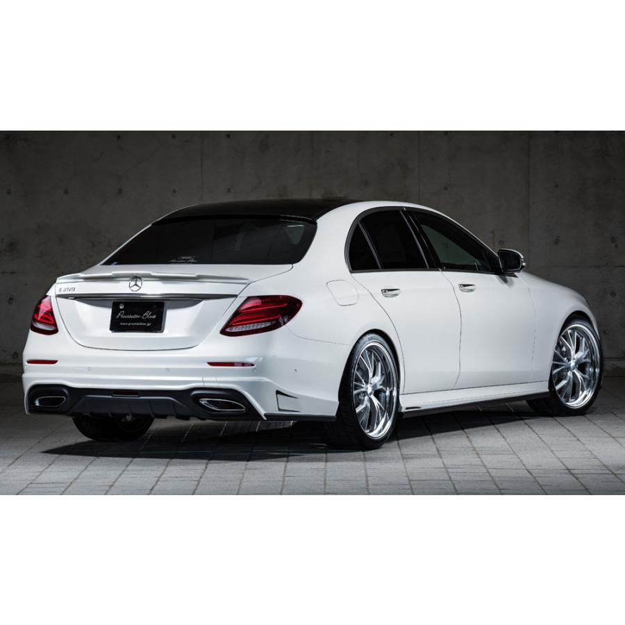 M'z SPEED リアアンダースポイラー 未塗装 FRP ベンツ Eクラス(W213