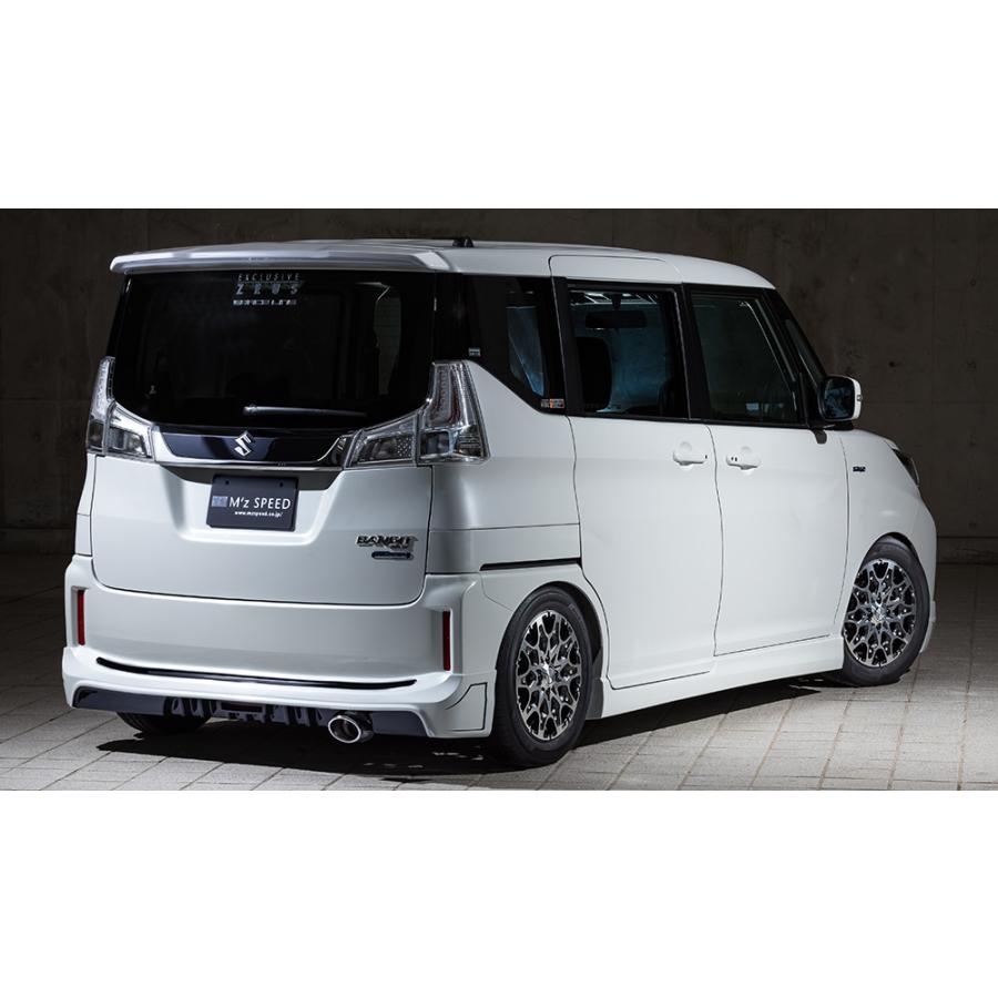 M'z SPEED 3点キット ピュアホワイトパール (ZVR) FRP ソリオ