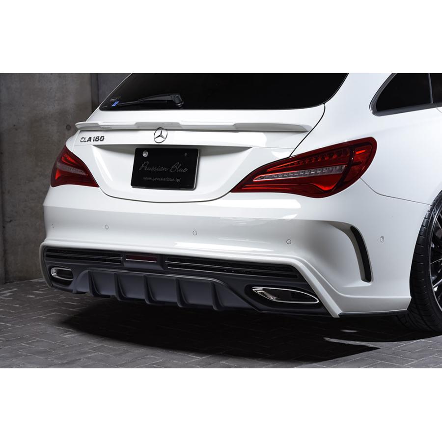 M'z SPEED リアアンダースポイラー 未塗装 FRP ベンツ CLAクラス
