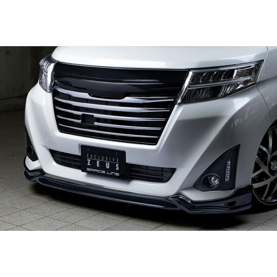 U*i様 現行ルーミー　フロントGRスポイラーLED付X07ブラック 新商品情報 | TRD