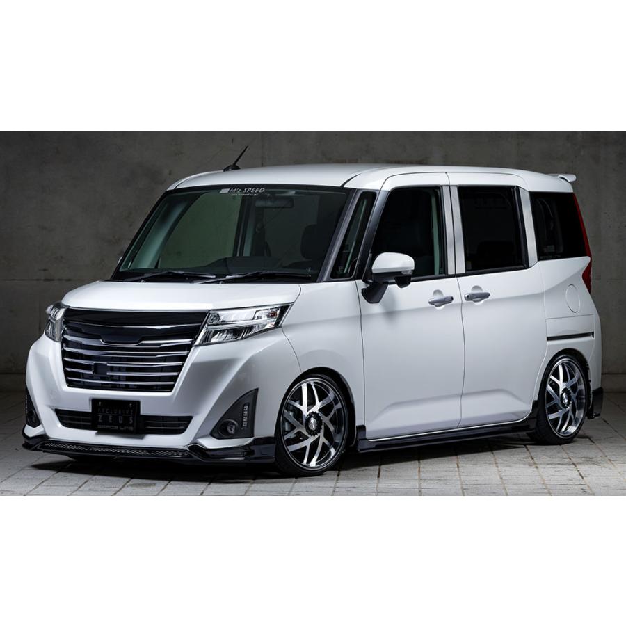 M'z SPEED フロントグリル ブラックマイカメタリック (X07) FRP