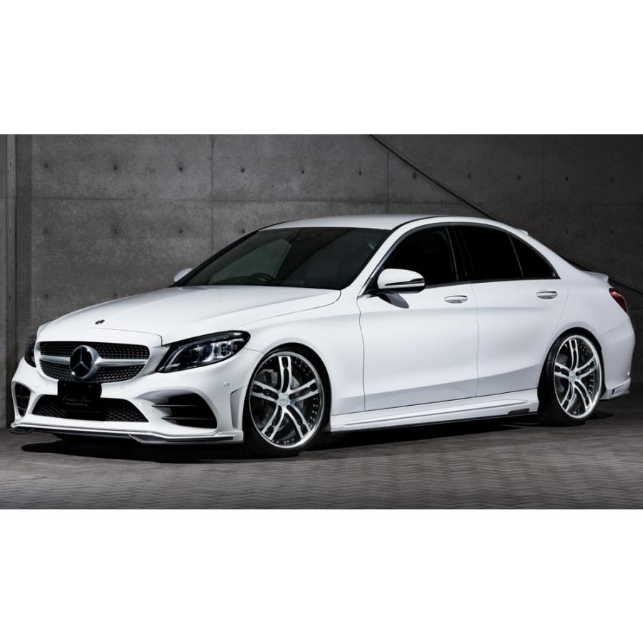 M'z SPEED 4点キット 未塗装 FRP ベンツ Cクラス (W205) 205014C H30.7