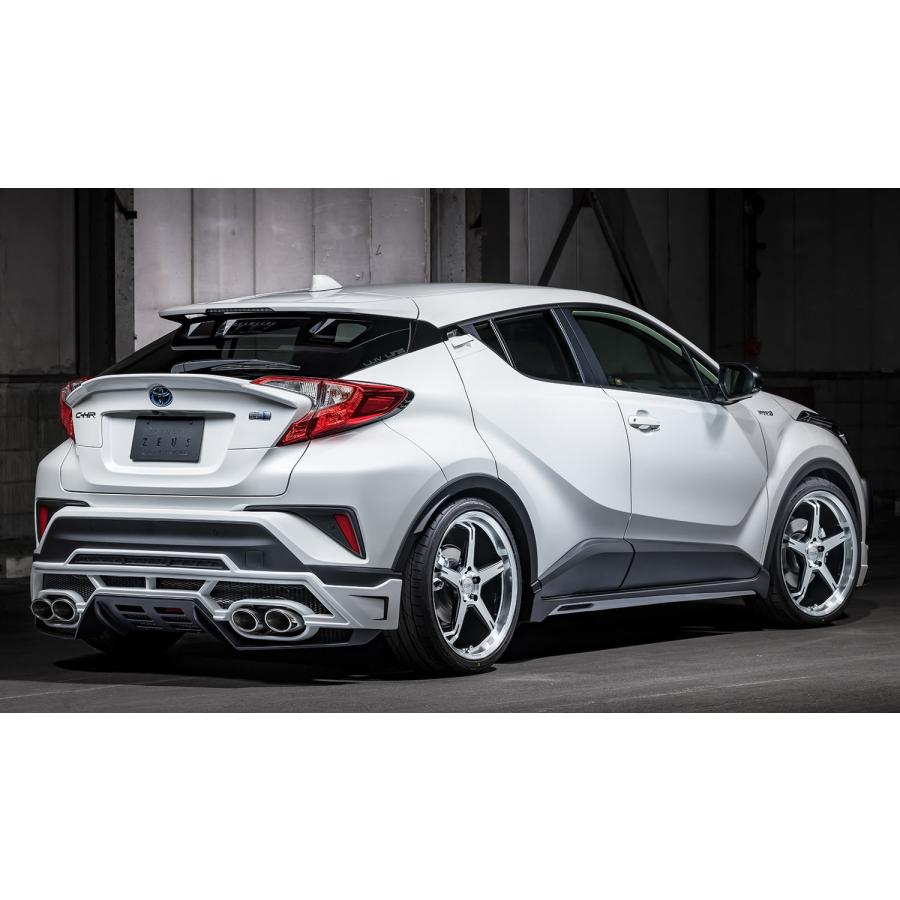 TOYOTA C-HR リアスポイラー ブラックマイカ M'z SPEED リアアンダースポイラー ブラックマイカ (209) FRP C-HR