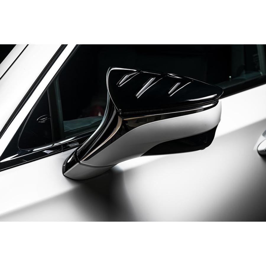 M'z SPEED ドアミラーカバー マットブラック 3Dプリンター出力 樹脂