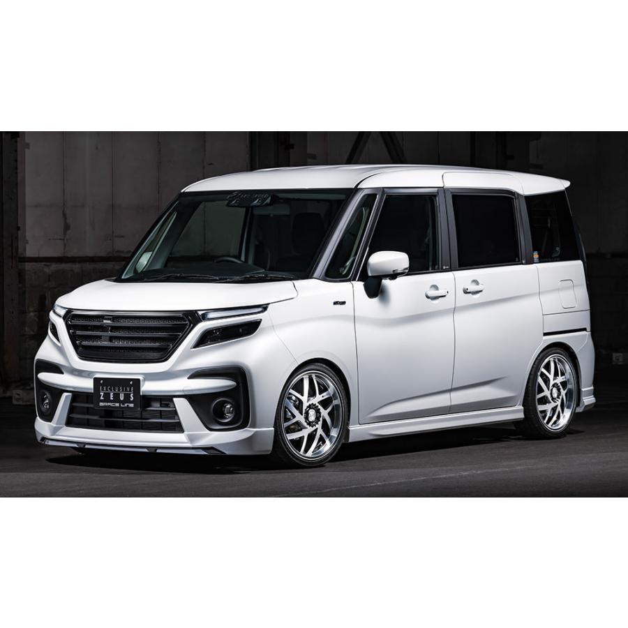 M'z SPEED フロントグリル つや消しブラック AES ソリオバンディット