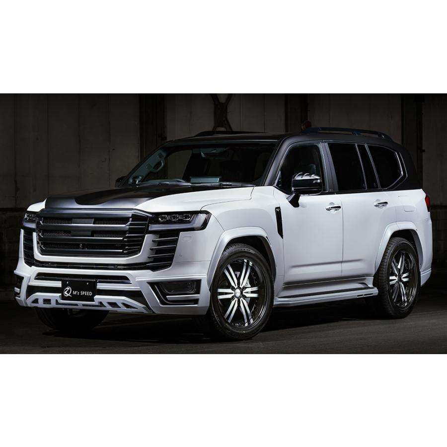 M'z SPEED オーバーフェンダー 未塗装 ABS ランドクルーザー VJA300W