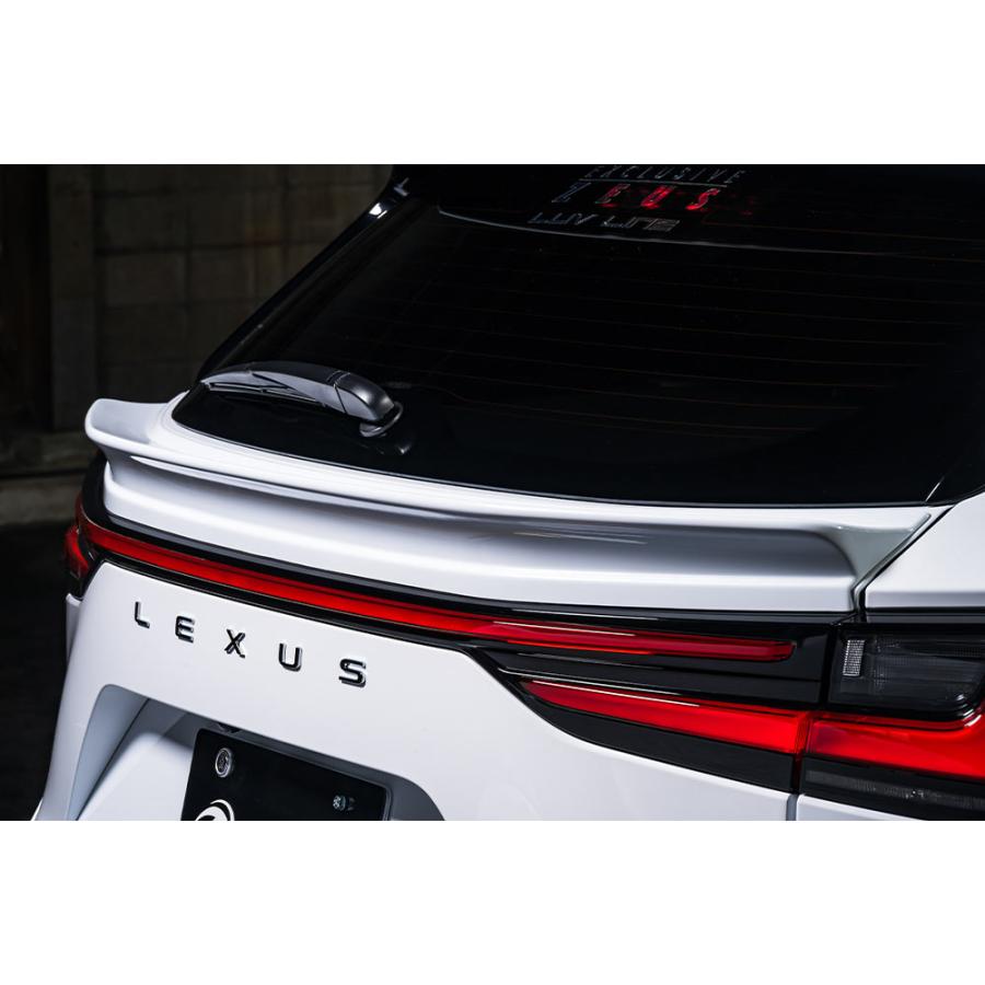 M'z SPEED リアゲートスポイラー 未塗装 ABS レクサス NX350 TAZA25 R3