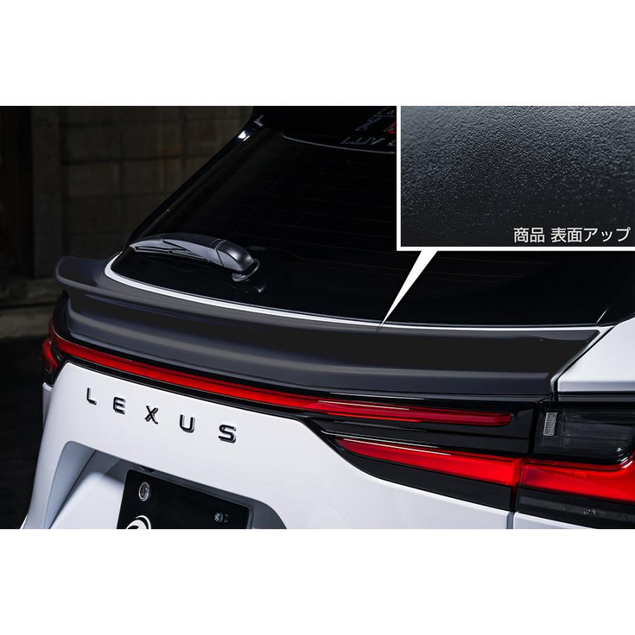 M'z SPEED リアゲートスポイラー つや消しブラック AES レクサス