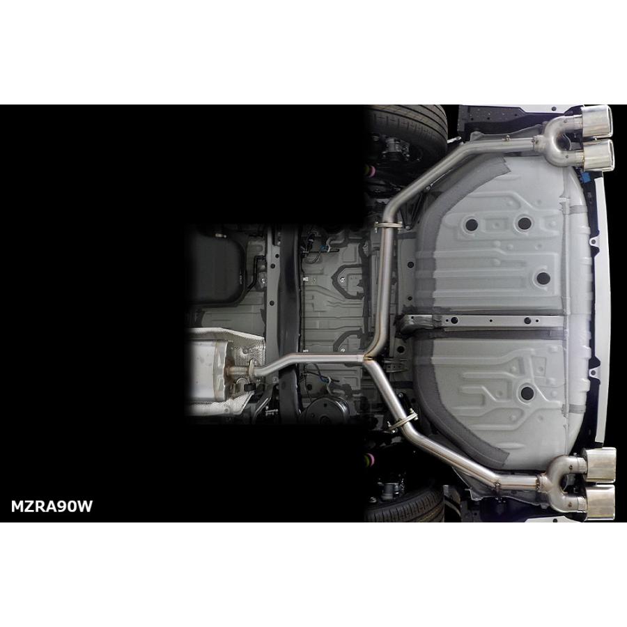 M'z SPEED エキゾーストシステム 左右4本出し (MZ99) ステンレス ノア 6BA-MZRA90W R4.1〜 M20A-FKS FF S-Z/S-G グレースライン 3174 | 