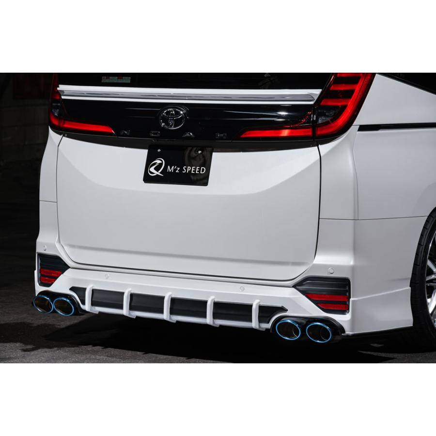 M'z SPEED エキゾーストシステム 左右4本出し (MZ110) チタン ノア 6BA-MZRA95W R4.1〜 M20A-FKS 4WD S-Z/S-G グレースライン 3174 |  | 01