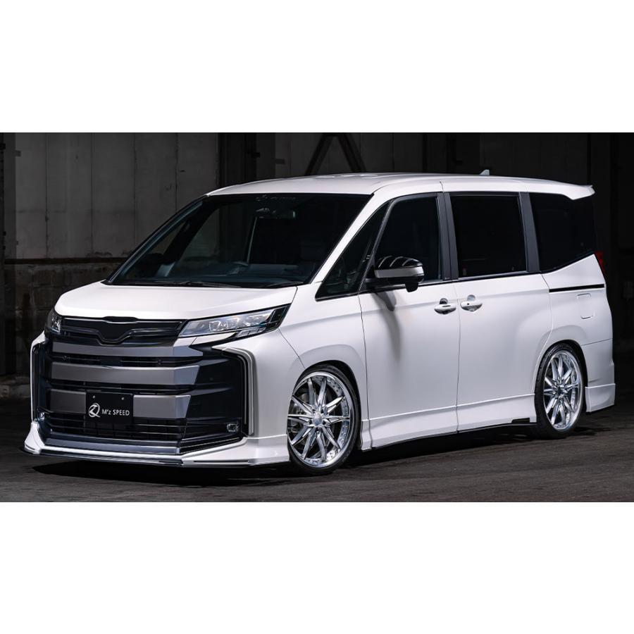 M'z SPEED フロントハーフスポイラー つや消しブラック AES ノア ZWR90W ZWR95W R4.1〜 ハイブリッドS-Z/S-G グレースライン 3174 |  | 01