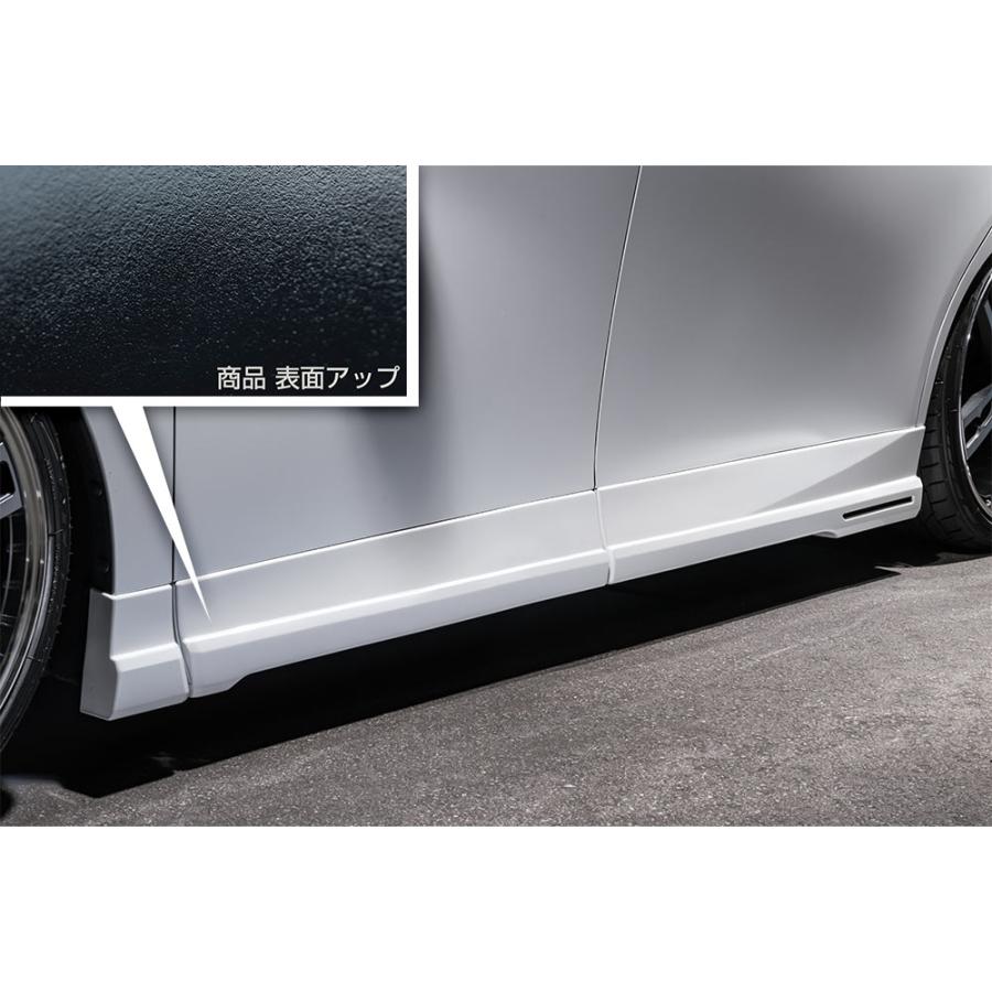 M'z SPEED サイドステップ モール無 塗分塗装(202/BK) AES